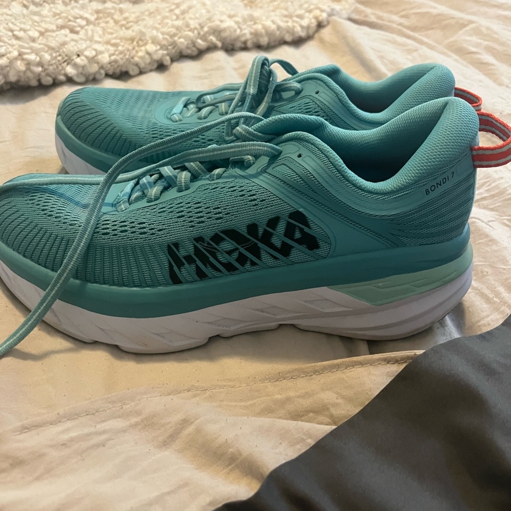 Hoka Turquoise Sneakers